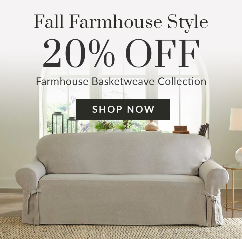 Elevate Your Living Room With a New Farmhouse Look Sure Fit